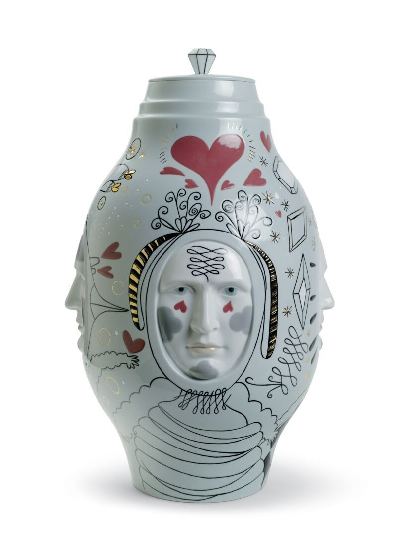 Ваза lladro цапли