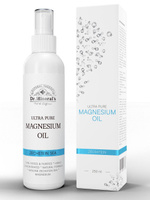 Dr.Mineral&#39;s, Магниевое масло Zechstein, магниевый спрей от боли в мышцах, для укрепления волос, флакон 250 мл. Спонсорские товары