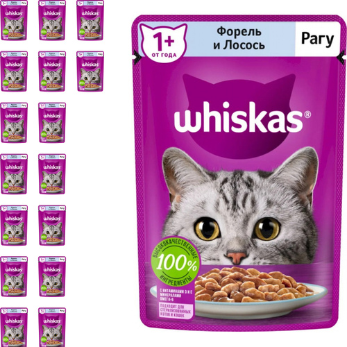 Whiskas рагу с форелью