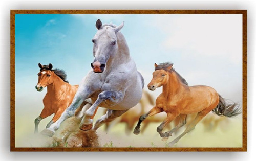 Постер лошади 100х150. СТО лошадей или СТО друзей рисунки. Постер 3154 "лошади" 100х53 см.