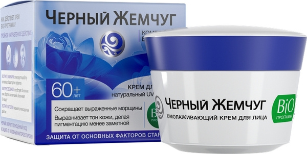 Черный Жемчуг Bio-Программа Крем для лица Питательный антивозрастной ...