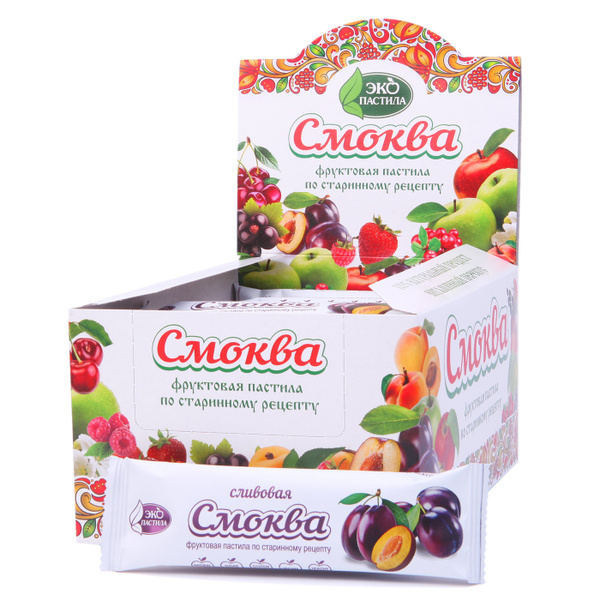 Смоква фруктовая Эко пастила Сливовая без сахара - купить с доставкой ...