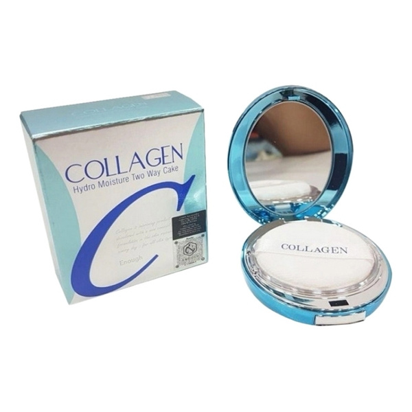 ENOUGH Набор выравнивающей пудры для лица Collagen Hydro Moisture Two ...