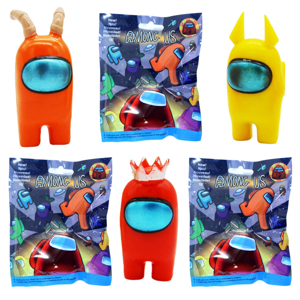 Игрушка Among Us Фигурка-сюрприз + Карточка персонажа Among Us, 3 шт ...
