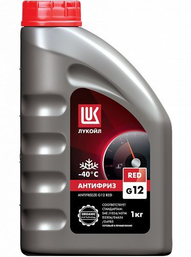 Антифриз ЛУКОЙЛ G12 Red_красный, Готовый раствор купить по выгодной ...