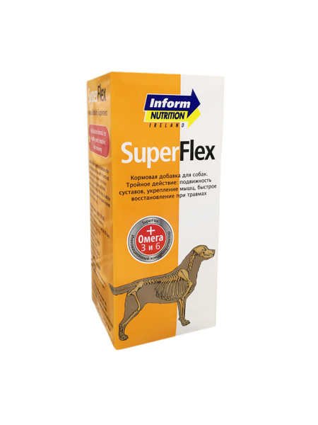 Супер Флекс (Super Flex) кормовая добавка для собак, 200 мл - купить с ...