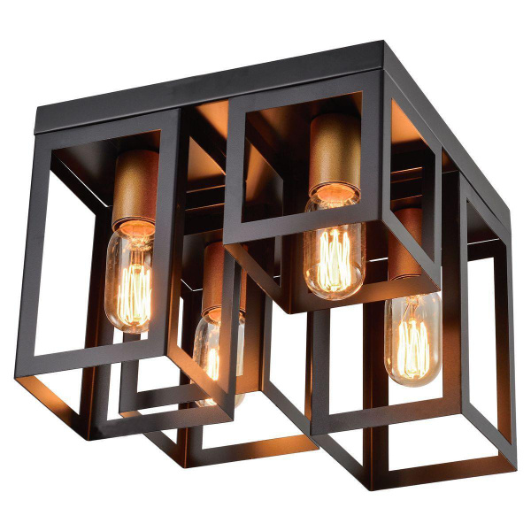Потолочный светильникSDMLUCEв стиле лофт Lussole Loft Bullock LSP-8409 ...