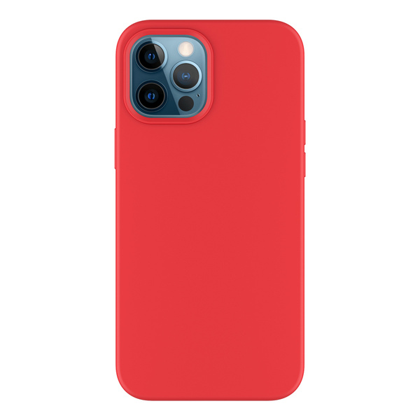 Чехол на айфон 12 Про Макс / Case iPhone 12 Pro Max, красный, Deppa ...