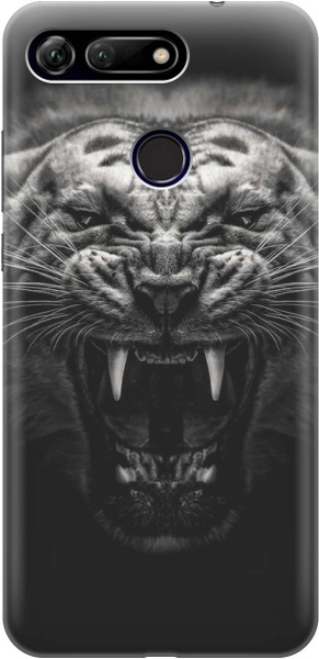 Cиликоновый чехол на Honor View 20 (V20) / Хонор Вив 20 с принтом ...