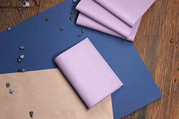 Обложка для паспорта кожаная женская из натуральной кожи Multicolor ...
