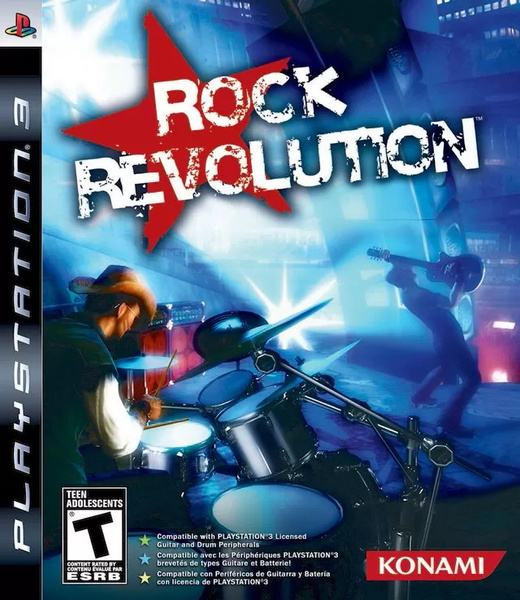 Rock revolution plactic 3. Rocksmith ps3 обложка. Rock Revolution (ps3). Rock Revolution Wii. Konami Xbox 360.