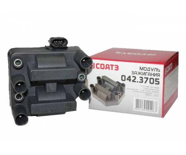 Катушка зажигания 2110-2112 модуль С.Оскол дв.8 кл. 1,5 (042.3705) 2112 ...