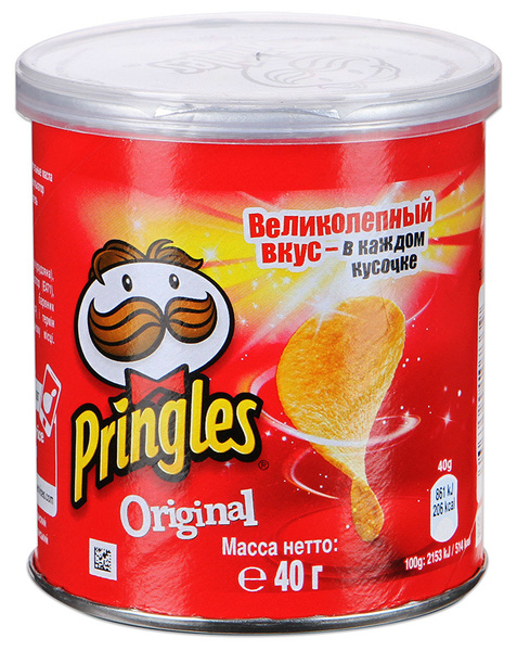 Чипсы Pringles Original / Принглс Оригинал 40 г. (Великобритания ...