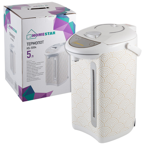 Электрочайник-термос (термопот) Homestar HS-5004 5л (005461) - купить с ...