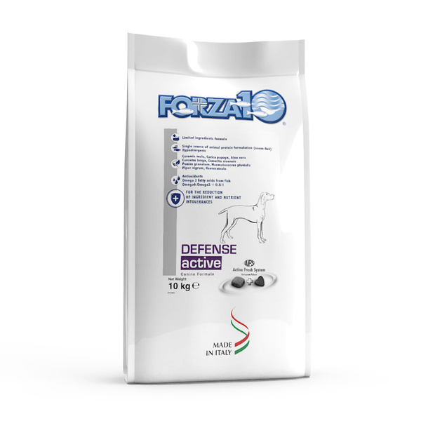 Корм сухой для собак FORZA10 Active Defense c рыбой, полнорационный для ...