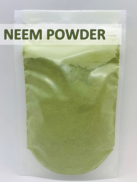 Ним порошок из листьев дерева Neem, маска для проблемной кожи, от ...
