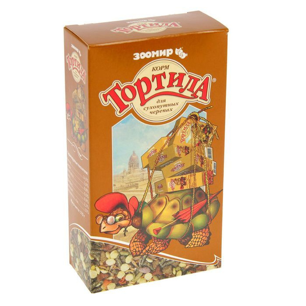 Корм "Тортила" для сухопутных черепах, 170 г. - купить с доставкой по ...