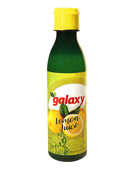 Лимонный сок Galaxy 100%, пластиковая бутылка, 250 мл - купить с ...