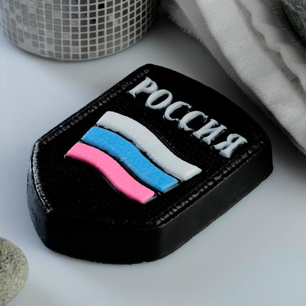 Мыло фигурное 'Шеврон чёрный' 77гр - купить с доставкой по выгодным ...