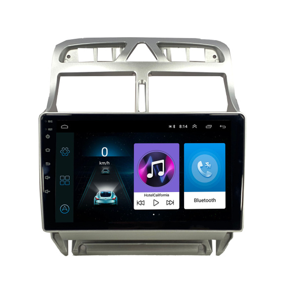 Автомагнитола ANDROID Peugeot 307 2001-2008, Android 12, 8/128GB ...