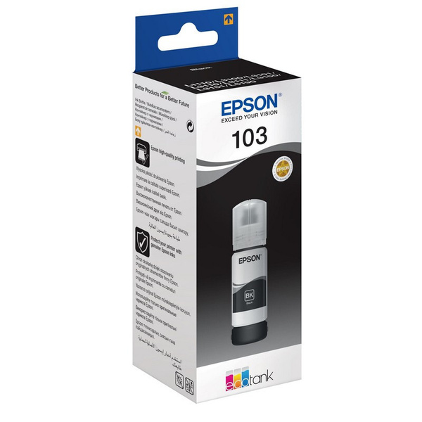 Расходник для печати Epson Контейнер с чернилами Epson 103 C13T00S14A ...