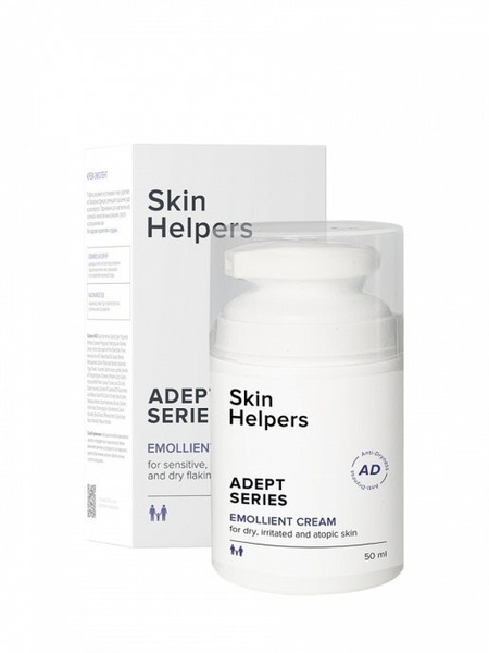 Skin Helpers ADEPT Увлажняющий крем-эмолент, 50 мл - купить с доставкой ...