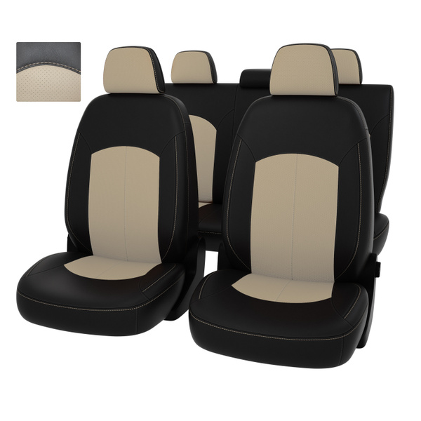 Чехлы в машину PSV для VW Polo V 2009-2020 г. - седан, деленная спинка ...