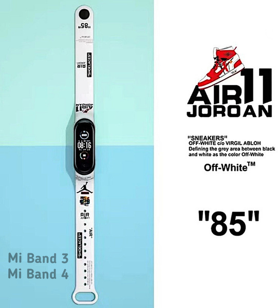 Ремешок для фитнес-браслета Xiaomi Mi Band 3 / Mi Band 4 / ксиоми ми ...