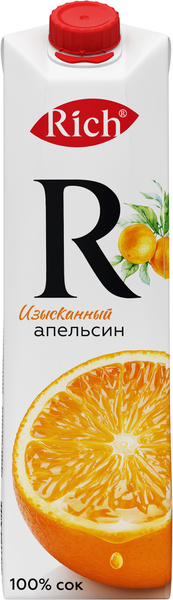 Сок Rich / Рич Апельсин 1л (12 штук) - купить с доставкой по выгодным ...