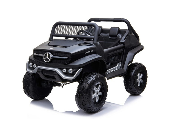 Электромобиль детский Mercedes-Benz Unimog Concept, черный глянец ...