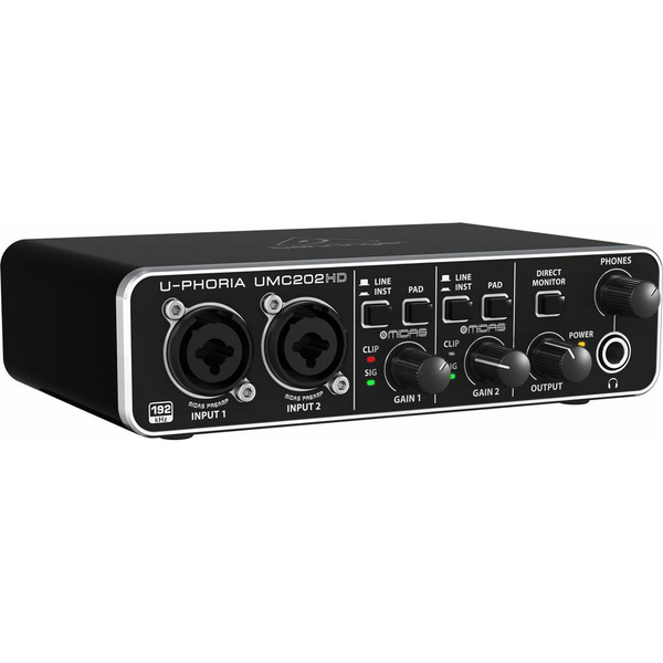 Звуковая карта behringer umc202hd