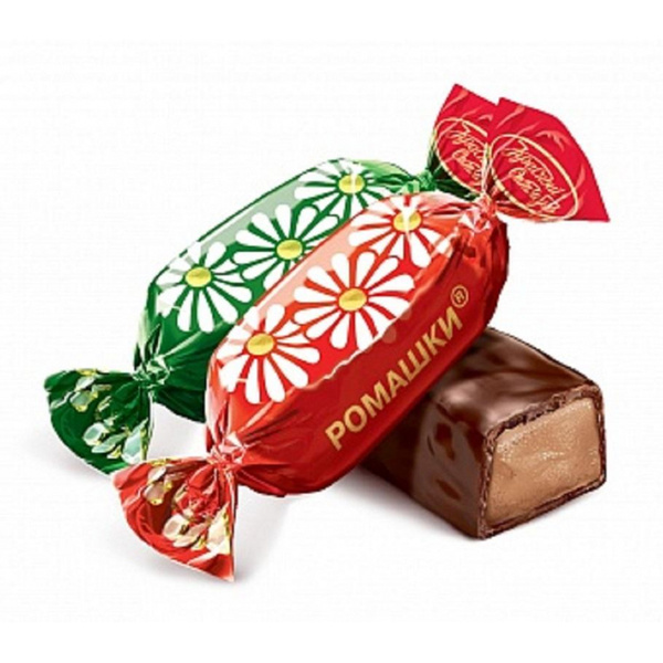 Конфеты шоколадные, Ромашки, 1000 г купить на OZON по низкой цене ...