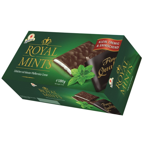 Шоколад Royal Mints с мятной начинкой,200г - купить с доставкой по ...