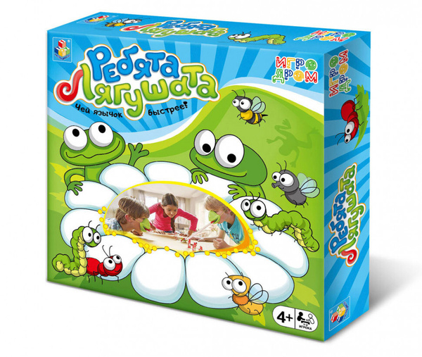 1TOY ИГРОДРОМ игра "Ребята Лягушата" купить на OZON по низкой цене ...