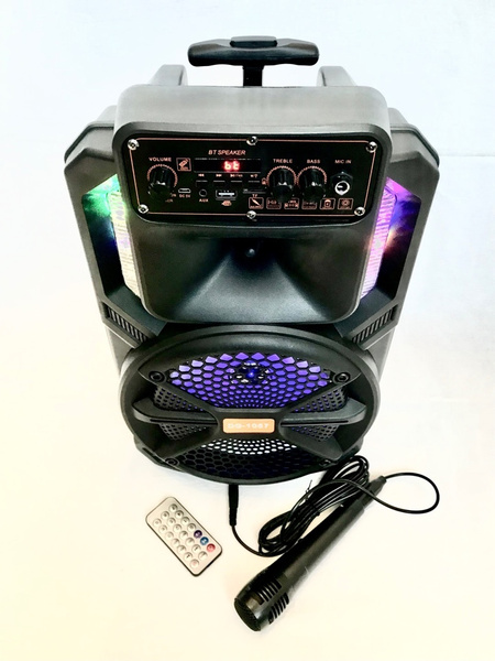 Беспроводная колонка DIGIVOLT Колонка чемоданчик на колесах DG-1057 ...