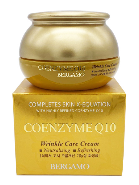 Bergamo Крем для лица с коэнзимом Q10 Антивозрастной Coenzyme Q10 ...