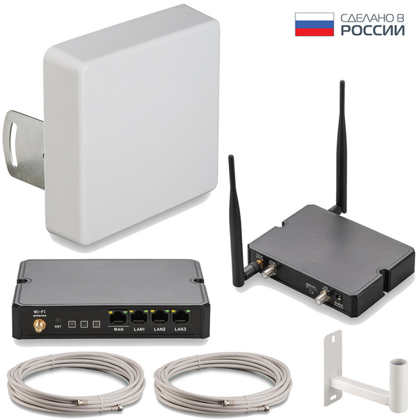 Усилитель мобильного интернет 4G 3G с интернет-центром роутером Крокс и ...