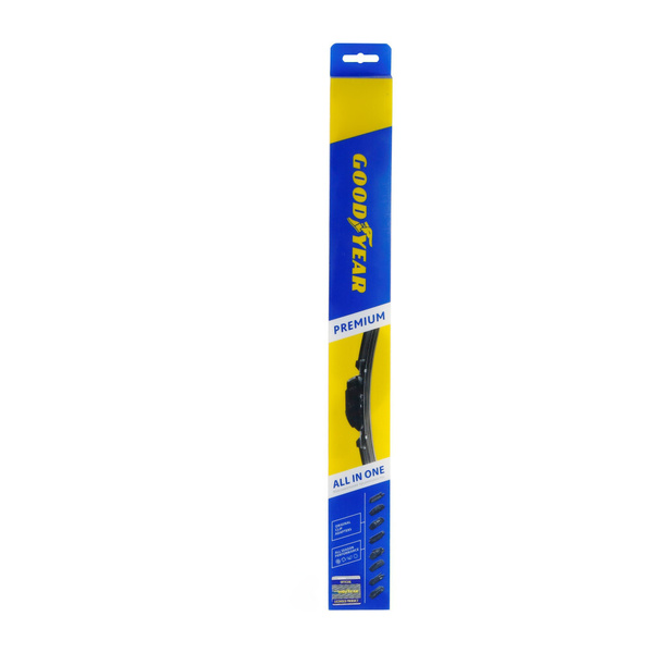 Щетка стеклоочистителя бескаркасная 530 мм (21") PREMIUM всесезонная (Goodyear)