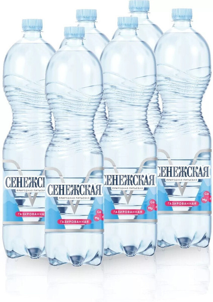 Вода минеральная Сенежская (Без газа) 1,5л х 6шт - купить с доставкой ...