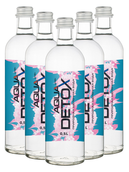 AQUAdetox Вода Питьевая Негазированная 500мл. 12шт - купить с доставкой ...