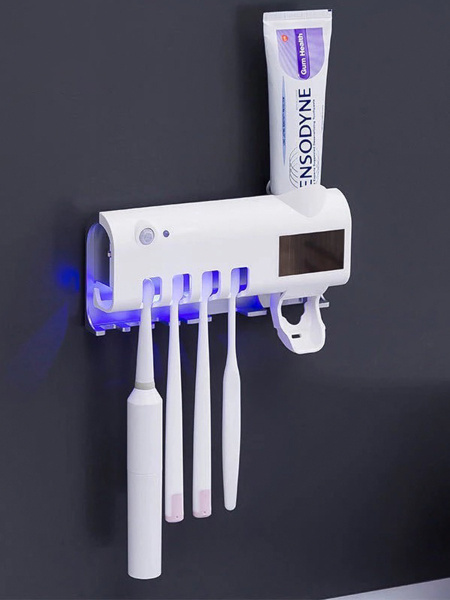 Умный ультрафиолетовый держатель-стерилизатор для зубных щеток Smart UV ...