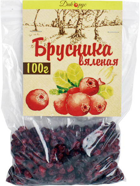 Вяленая брусника 100 гр - купить с доставкой по выгодным ценам в ...
