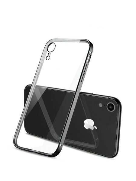Чехол для Apple iPhone XR/ Имитация Айфон 12/ Прозрачный силиконовый ...