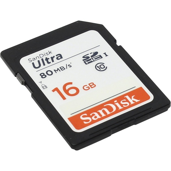 SanDisk Карта памяти 16 ГБ (SDSDUNC-016G-GN6IN) - купить с доставкой по ...