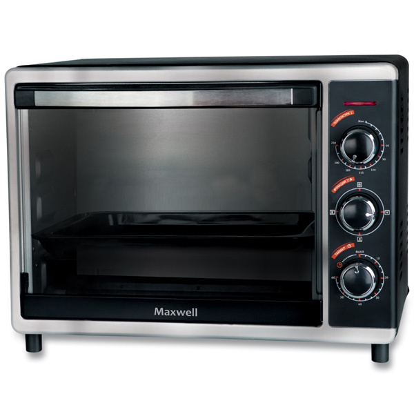 Мини-печь Maxwell 2110025862151,9120048696056, черный купить по низкой ...
