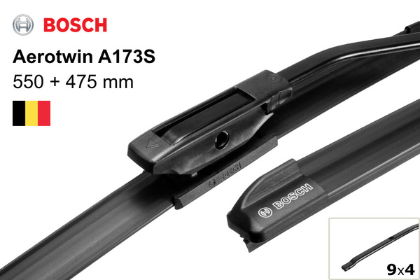 Tergicristalli Bosch Aerotwin AR654S, Lunghezza 650mm/340mm, 1 Set
