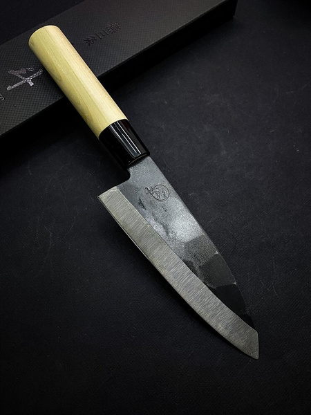 Murato Kurouchi Японский кухонный нож Деба 150/270 мм Aogami купить c ...