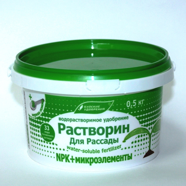 Растворин для рассады, 0,5 кг - купить с доставкой по выгодным ценам в ...