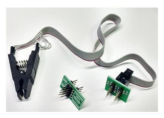 Панелька Переходник -клипса SOIC-8 на dip -8 программатора CH341A для ...