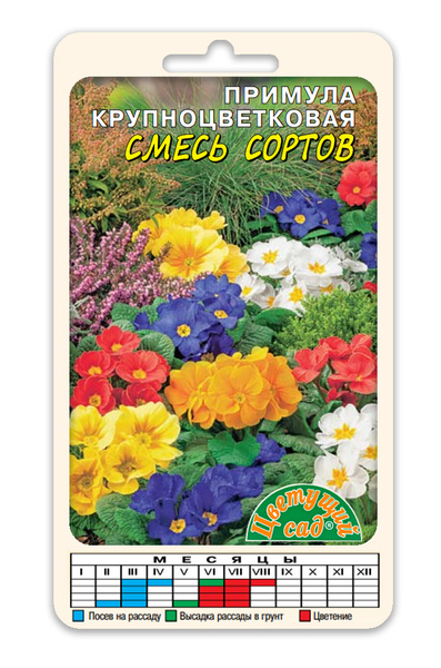 Примулы Цветущий сад МЦП Примула ПЕРВОЦВЕТ - купить по выгодным ценам в ...